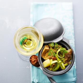 Pork curry with mango