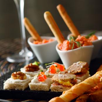 Festive nibbles assortment